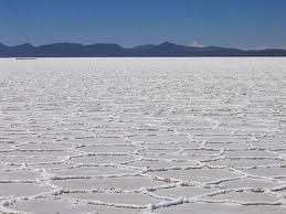 A View of the pristine Salt Flats